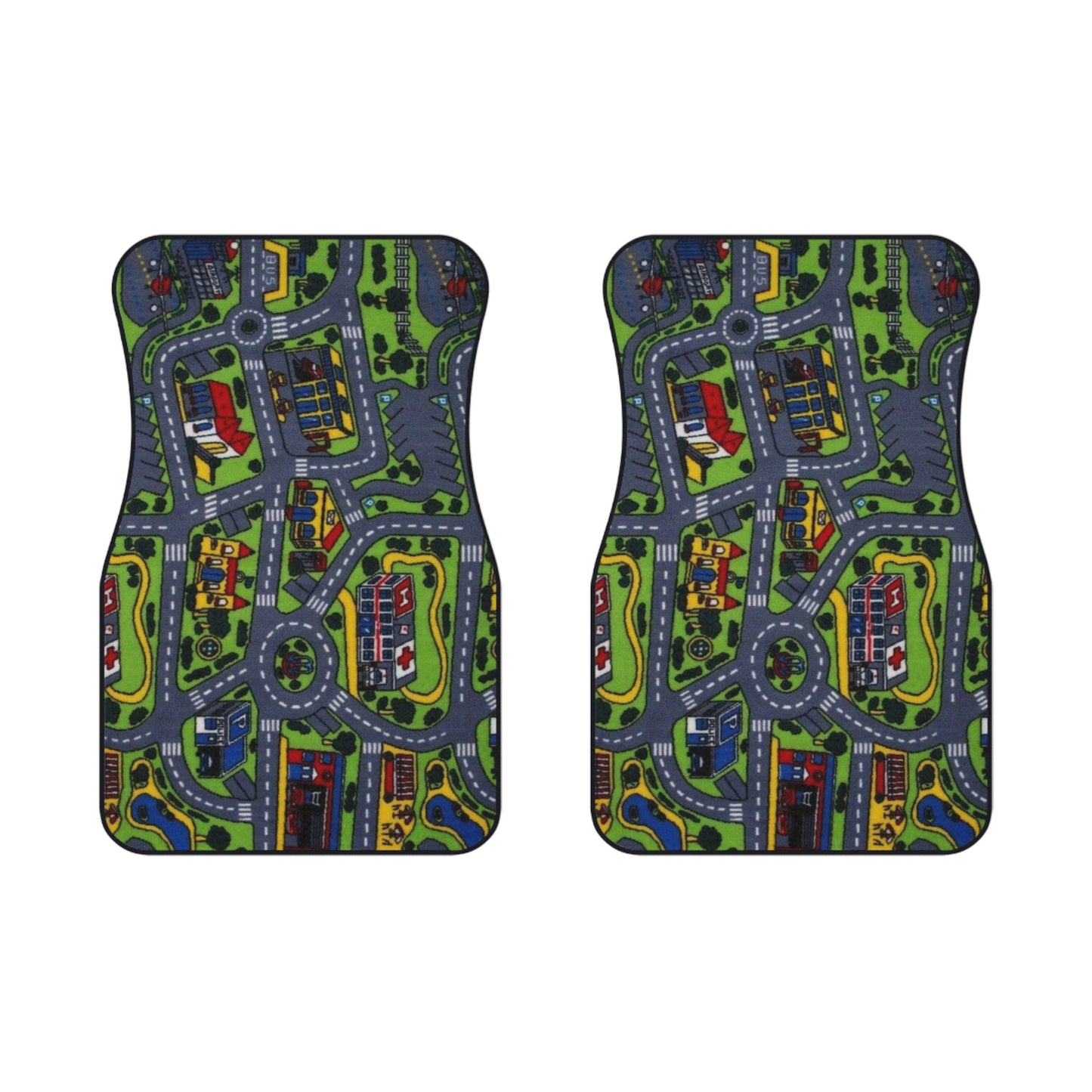 City Life Car Mats (2x Front)