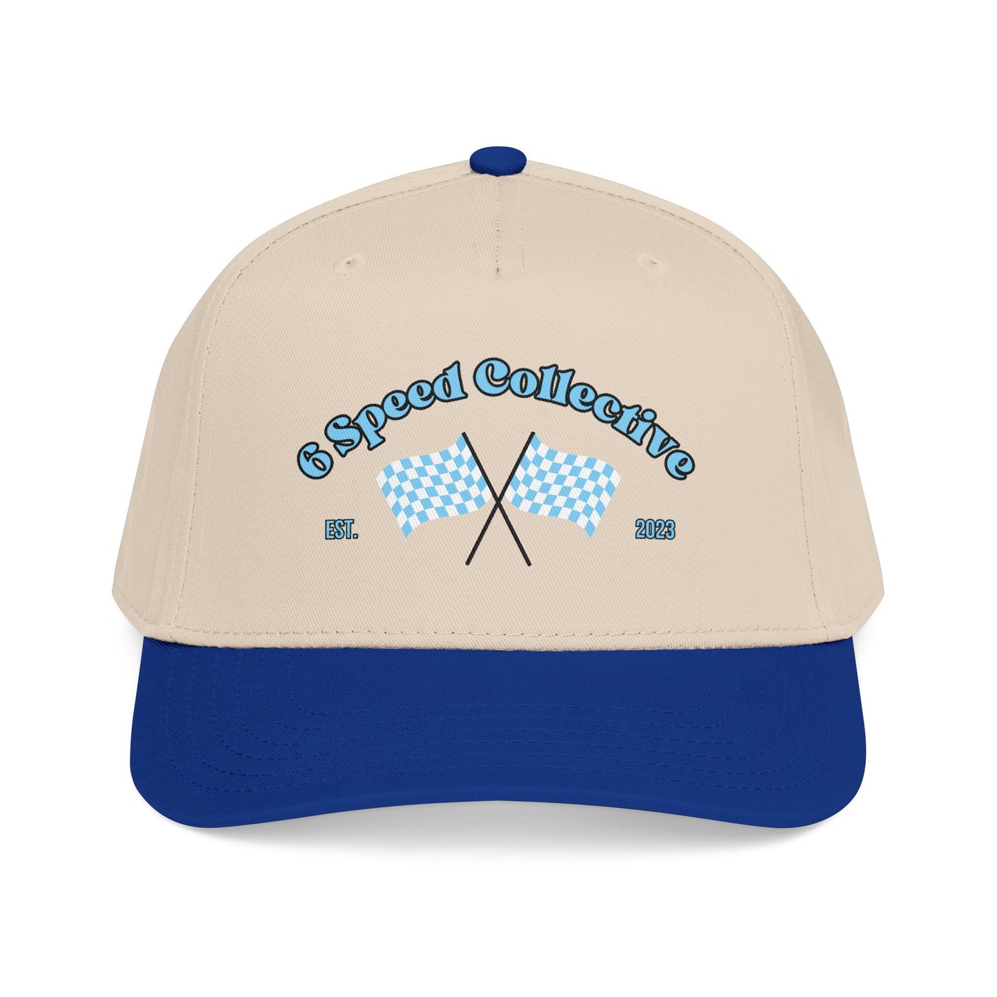 6 Speed Collective Embroidered Hat