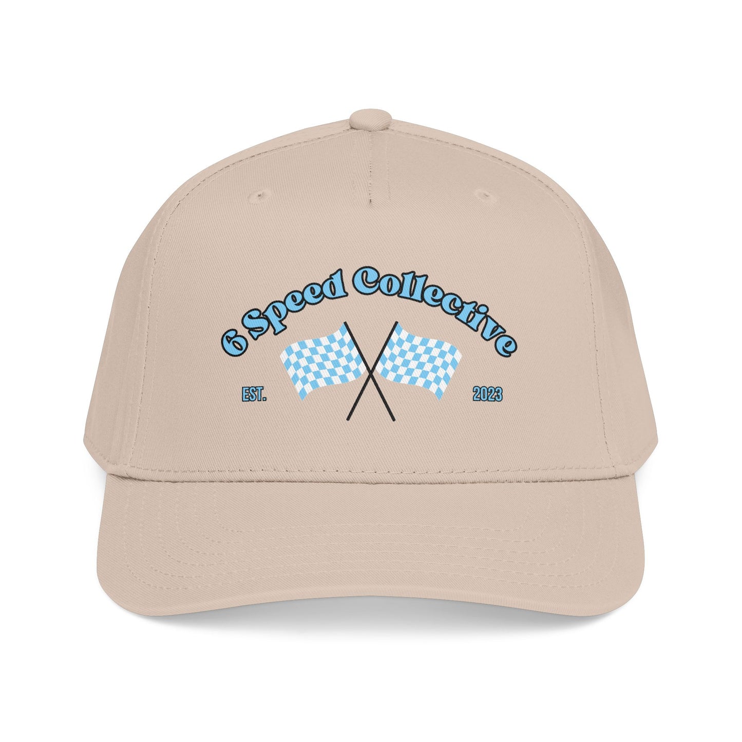 6 Speed Collective Embroidered Hat